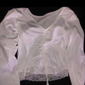 Cute white blouse